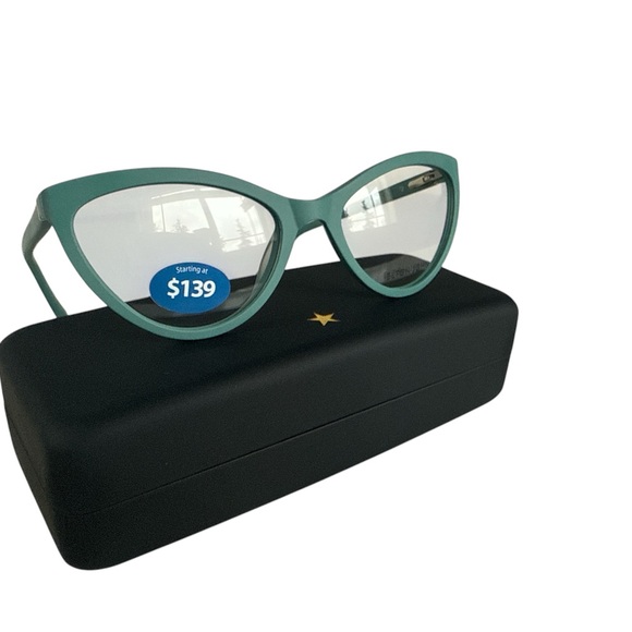 Elton John Eyewear Designer Fashion Glasses School Girl 56-19-140 Cat Eye NEW - Picture 5 of 8